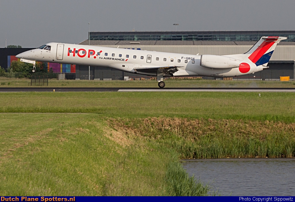F-GRGE Embraer 145 Hop (Air France) by Sippowitz