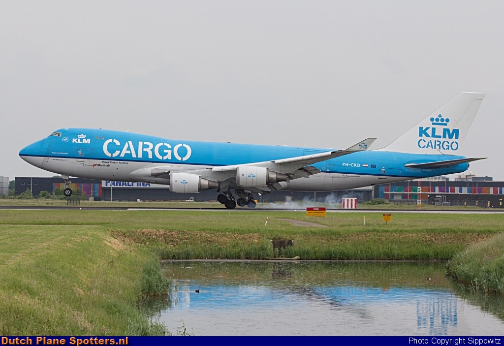PH-CKD Boeing 747-400 KLM Cargo by Sippowitz