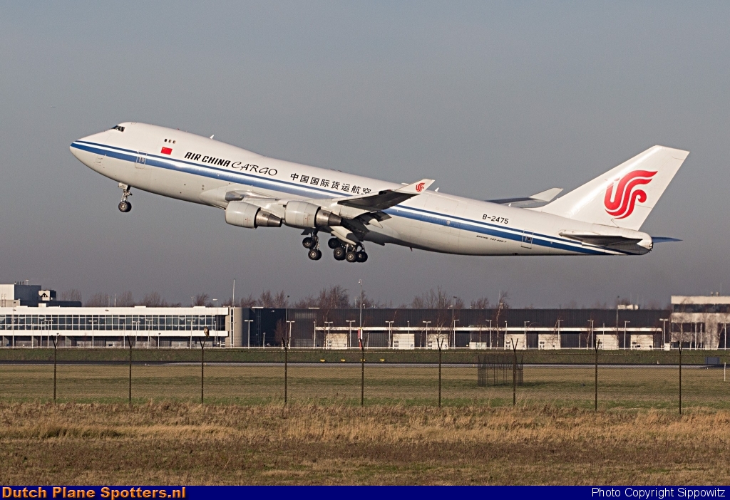 B-2475 Boeing 747-400 Air China Cargo by Sippowitz