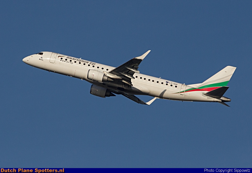 LZ-SOF Embraer 190 Bulgaria Air by Sippowitz