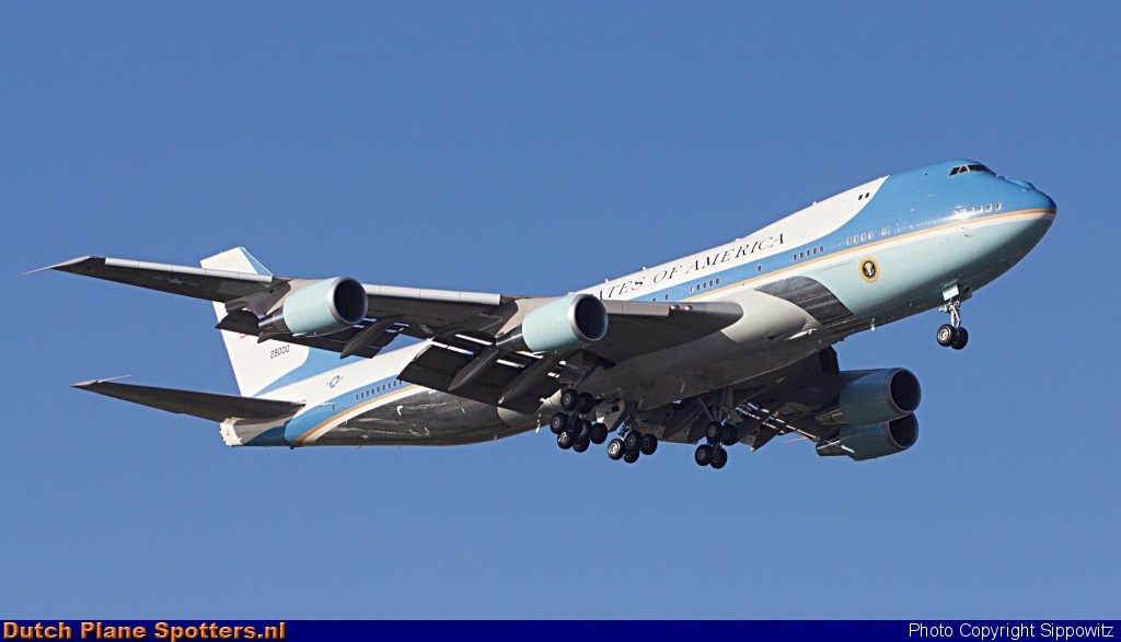 92-9000 Boeing 747-200 (VC-25) MIL - US Air Force by Sippowitz