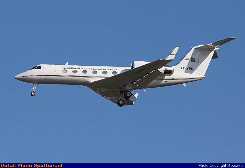 7T-VPC Gulfstream G-IV Algeria - Government by Sippowitz