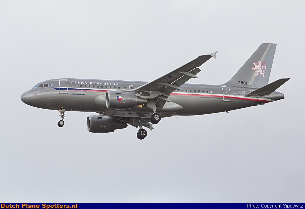 2801 Airbus A319 MIL - Czech Republic Air Force by Sippowitz
