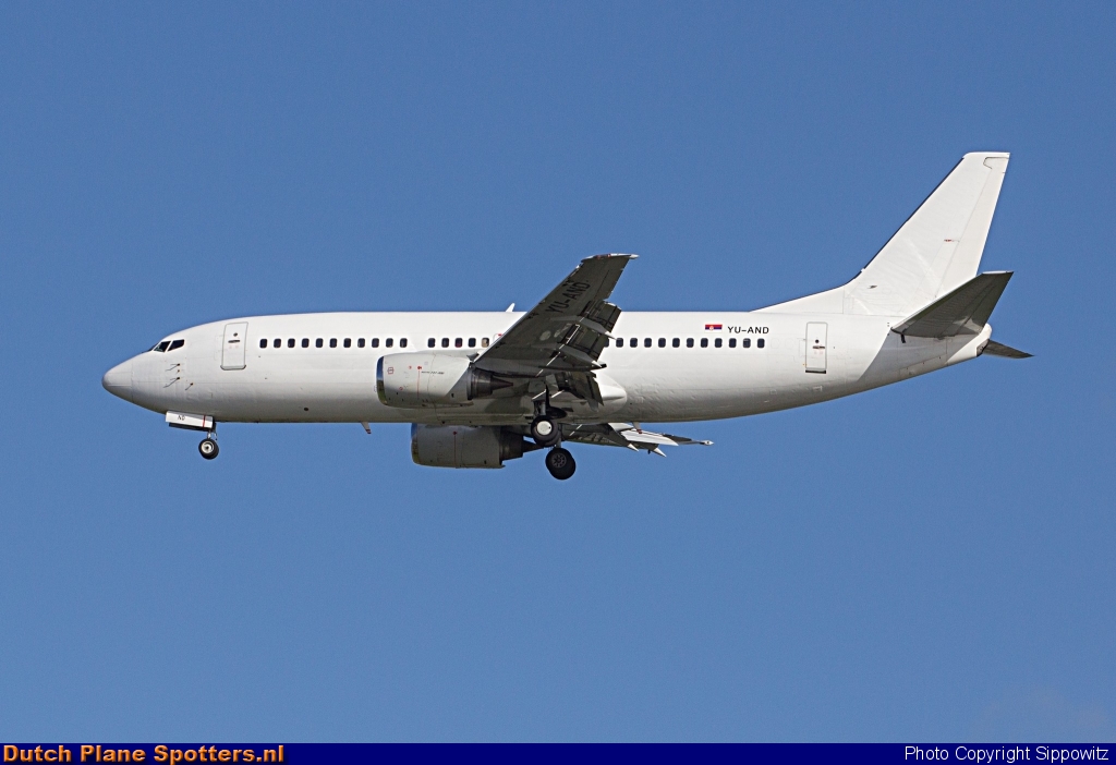 YU-AND Boeing 737-300 JAT Airways by Sippowitz