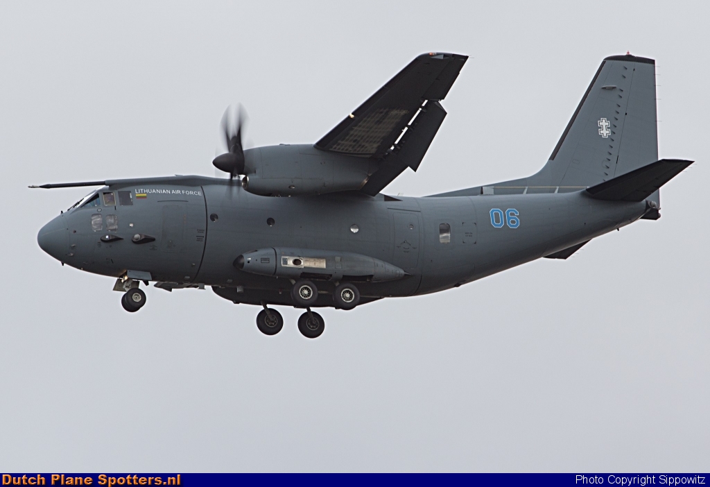 06 BLUE Alenia C-27J Spartan MIL - Lithuanian Air Force by Sippowitz