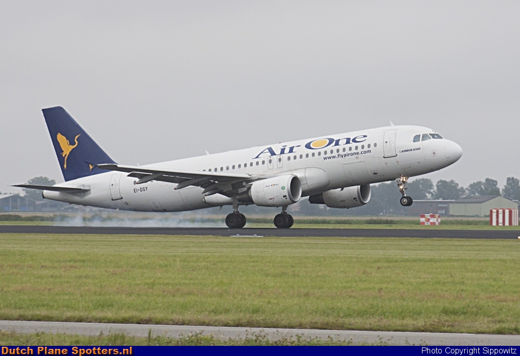 EI-DSY Airbus A320 Air One by Sippowitz