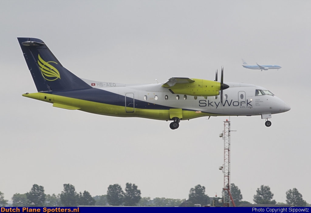 HB-AEO Dornier Do-328 Sky Work Airlines by Sippowitz