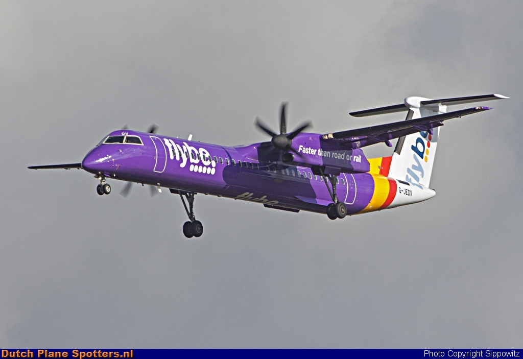 G-JEDV Bombardier Dash 8-Q400 Flybe by Sippowitz