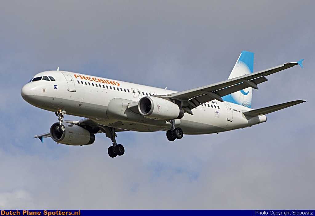 TC-FHE Airbus A320 Freebird Airlines by Sippowitz