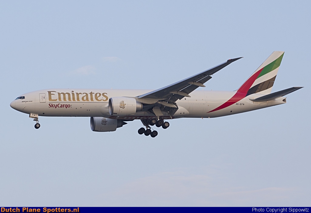 A6-EFN Boeing 777-F Emirates Sky Cargo by Sippowitz
