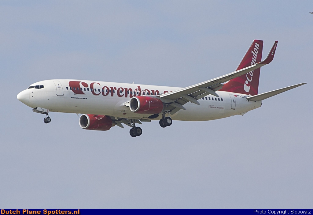 TC-TJH Boeing 737-800 Corendon Airlines by Sippowitz