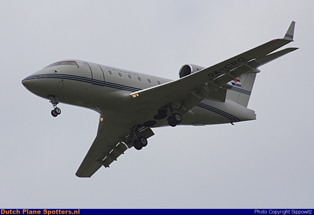 9A-CRO Bombardier Challenger 600 Croatia - Government by Sippowitz