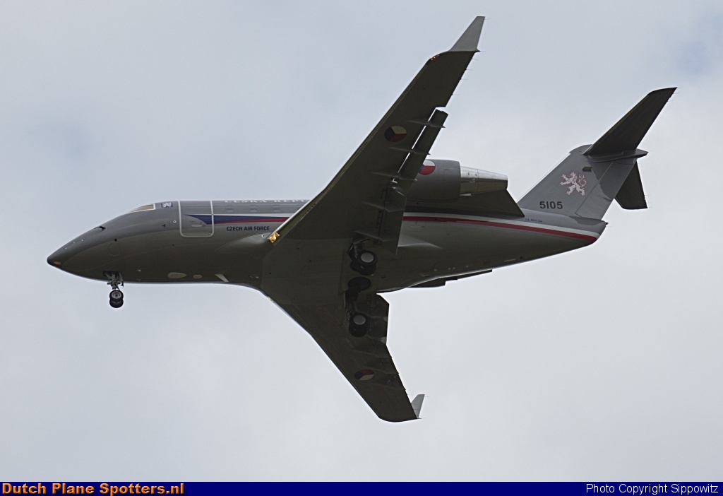 5105 Bombardier Challenger 600 MIL - Czech Republic Air Force by Sippowitz