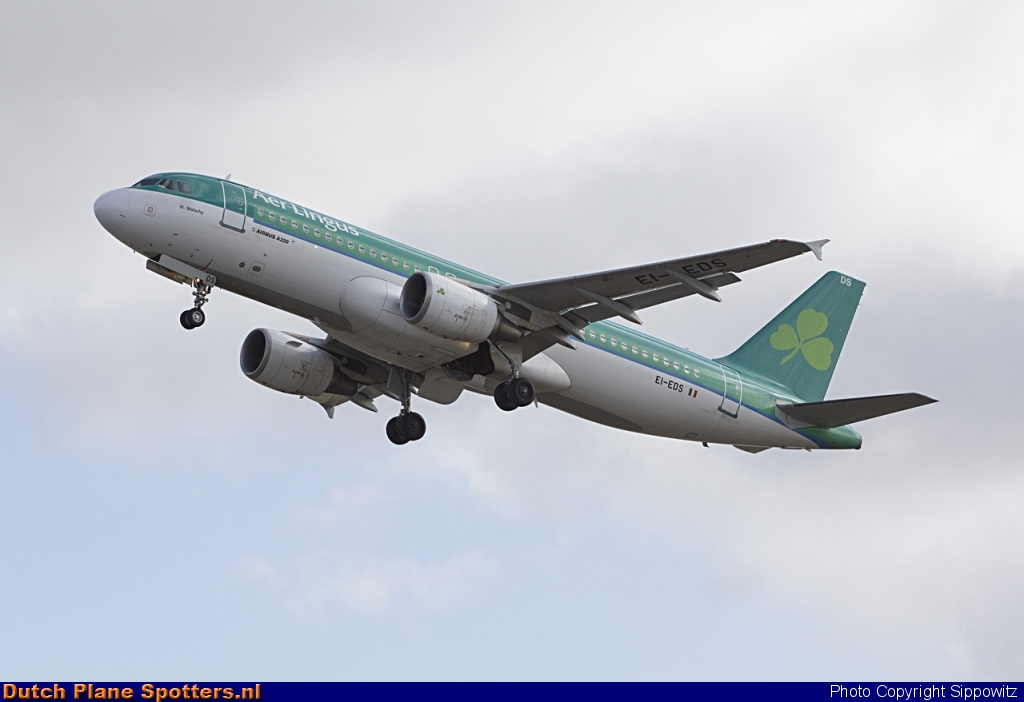 EI-EDS Airbus A320 Aer Lingus by Sippowitz