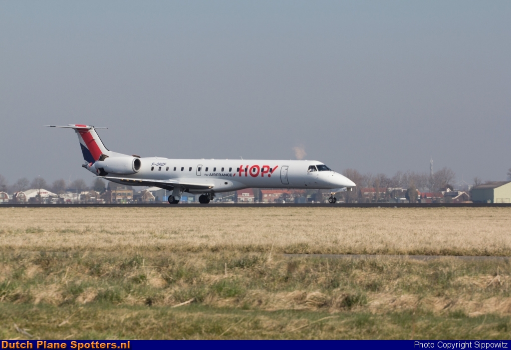F-GRGF Embraer 145 Hop (Air France) by Sippowitz