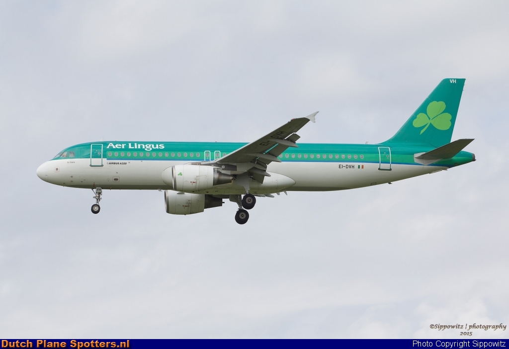 EI-DVH Airbus A320 Aer Lingus by Sippowitz