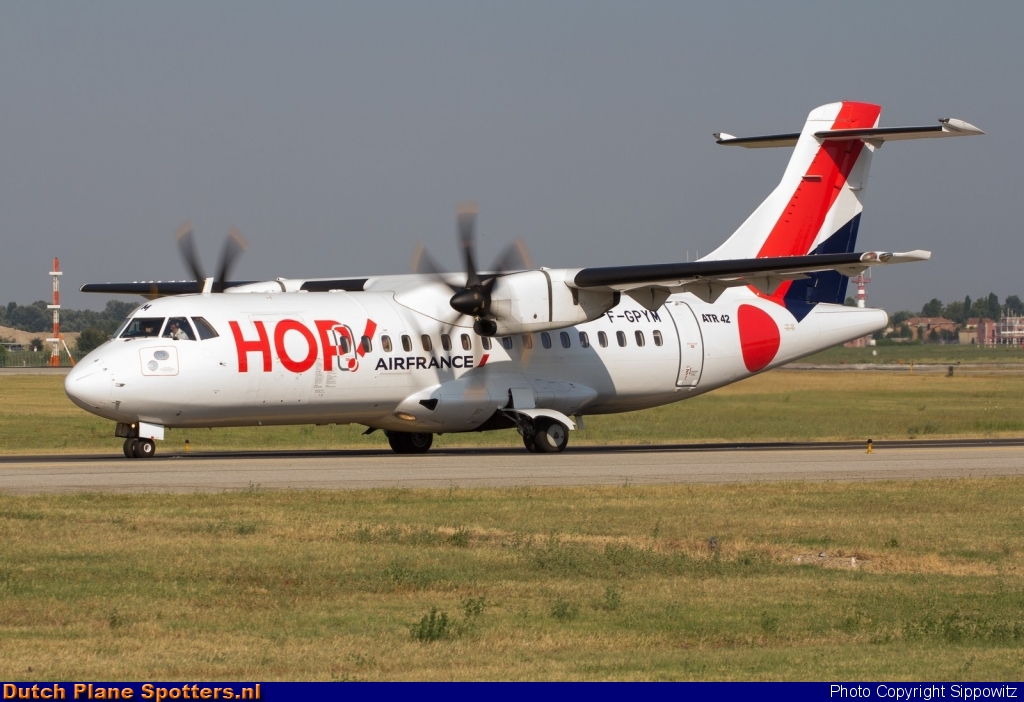 F-GPYM ATR 42-500 Hop (Air France) by Sippowitz
