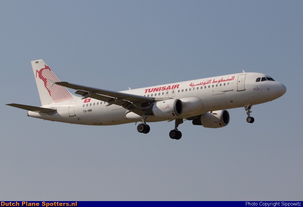 TS-IMM Airbus A320 Tunisair by Sippowitz