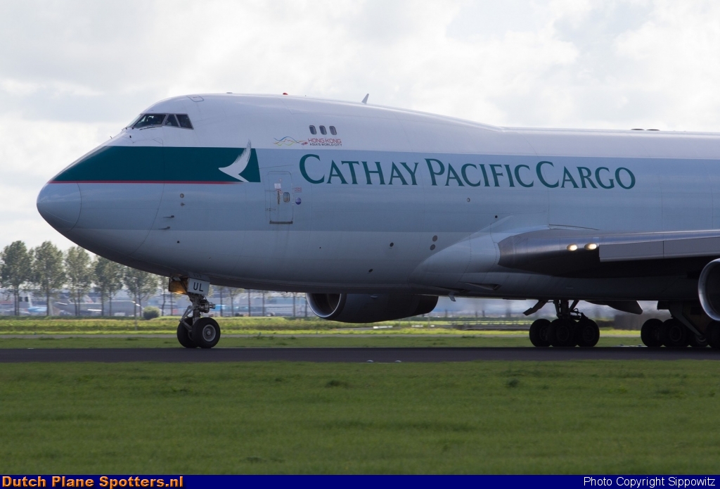 B-HUL Boeing 747-400 Cathay Pacific Cargo by Sippowitz