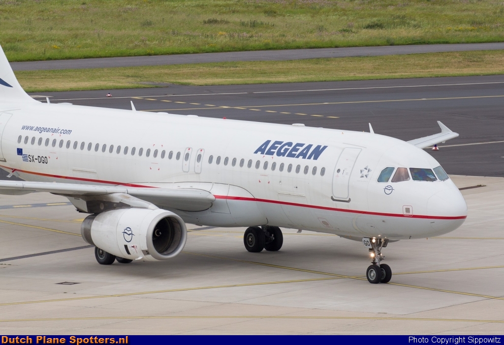 SX-DGO Airbus A320 Aegean Airlines by Sippowitz