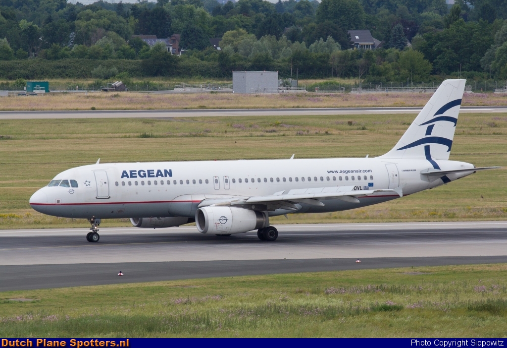 SX-DVL Airbus A320 Aegean Airlines by Sippowitz