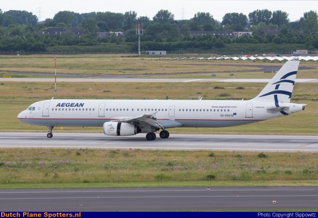SX-DVO Airbus A321 Aegean Airlines by Sippowitz