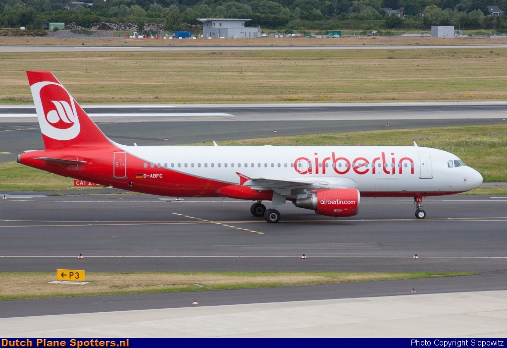 D-ABFC Airbus A320 Air Berlin by Sippowitz