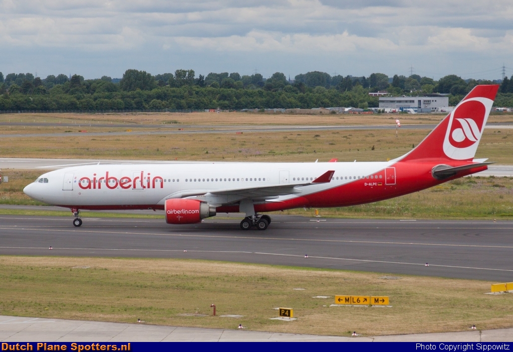 D-ALPC Airbus A330-200 Air Berlin by Sippowitz
