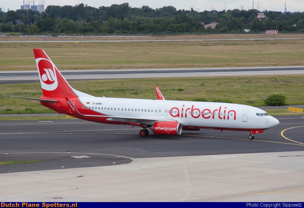 D-ABMD Boeing 737-800 Air Berlin by Sippowitz