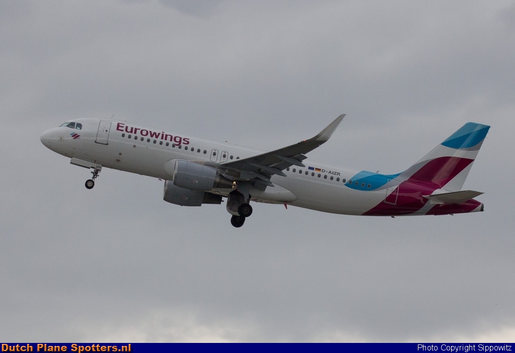 D-AIZR Airbus A320 Eurowings by Sippowitz