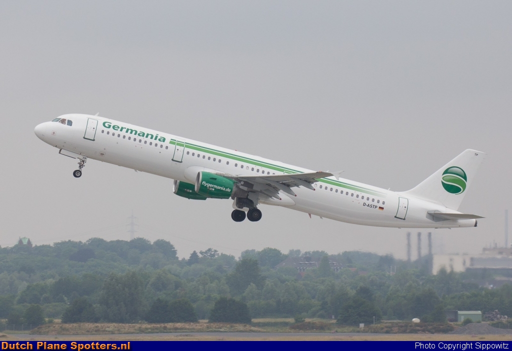 D-ASTP Airbus A321 Germania by Sippowitz