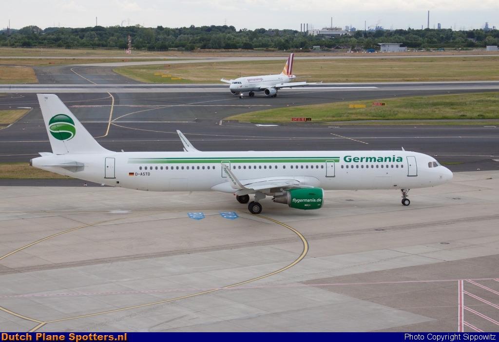 D-ASTD Airbus A321 Germania by Sippowitz