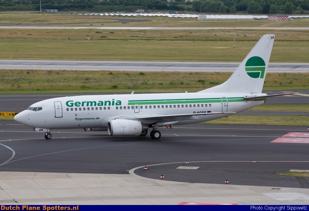 D-AGER Boeing 737-700 Germania by Sippowitz