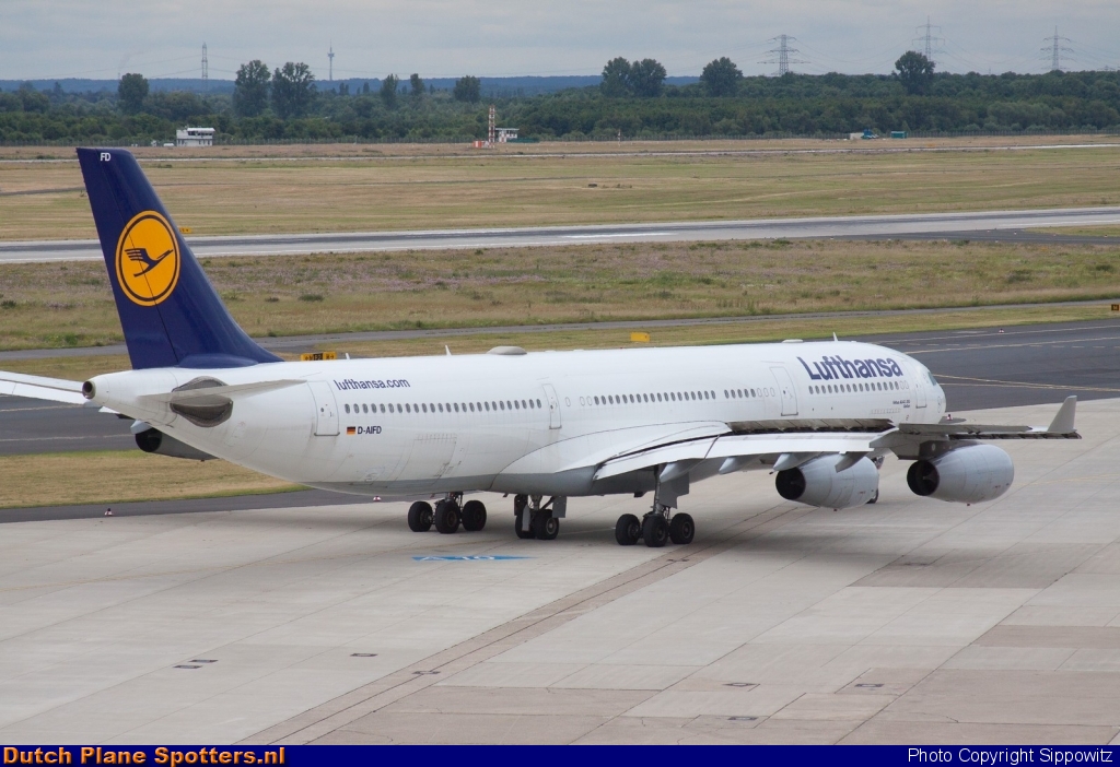 D-AIFD Airbus A340-300 Lufthansa by Sippowitz