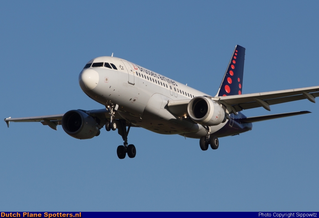 OO-SSV Airbus A319 Brussels Airlines by Sippowitz
