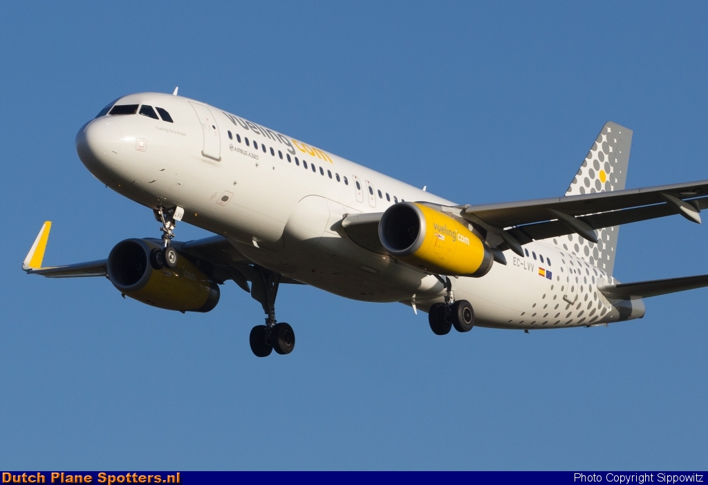 EC-LVV Airbus A320 Vueling.com by Sippowitz