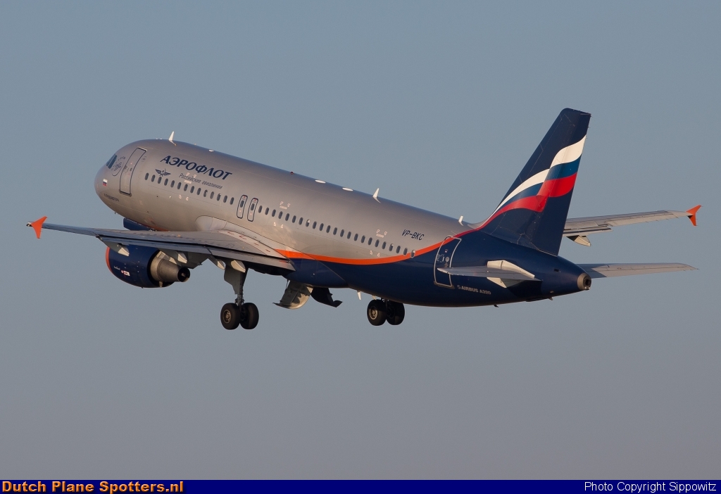VP-BKC Airbus A320 Aeroflot - Russian Airlines by Sippowitz