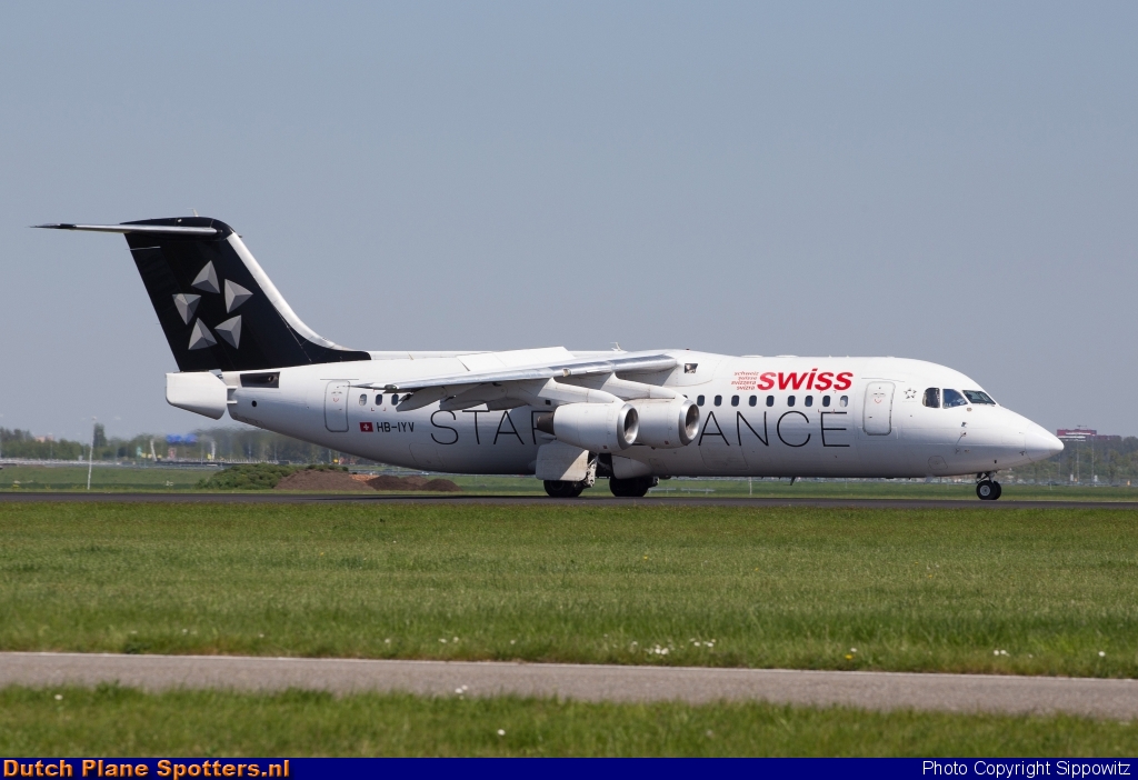 HB-IYV BAe 146 Swiss International Air Lines by Sippowitz