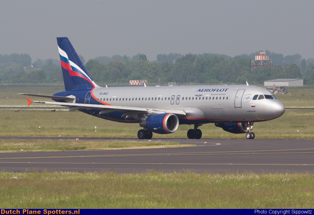 VQ-BAZ Airbus A320 Aeroflot - Russian Airlines by Sippowitz