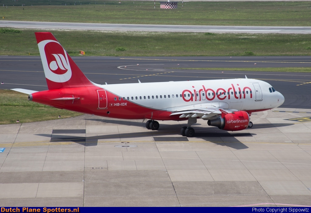 HB-IOX Airbus A319 Air Berlin by Sippowitz