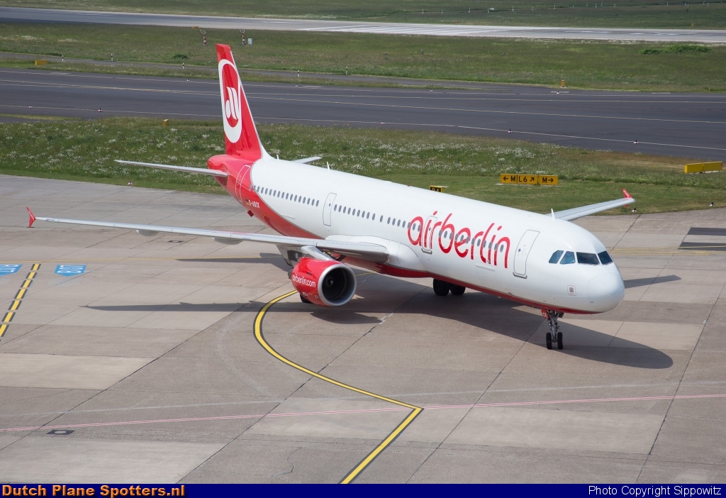 D-ABCK Airbus A321 Air Berlin by Sippowitz