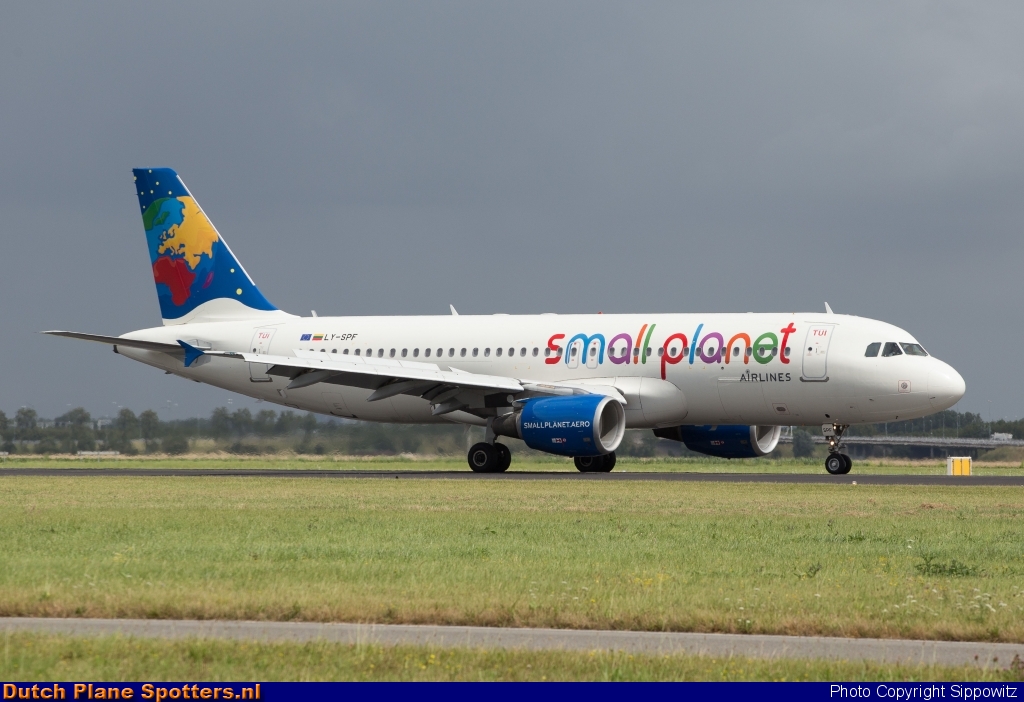 LY-SPF Airbus A320 Small Planet Airlines by Sippowitz