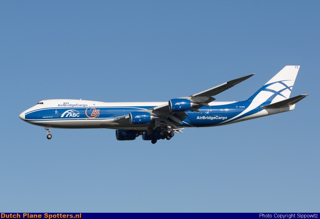 VQ-BFE Boeing 747-8 AirBridgeCargo by Sippowitz