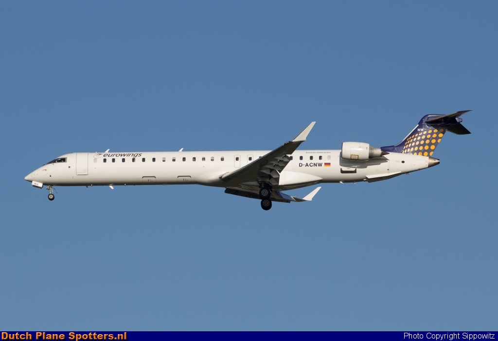 D-ACNW Bombardier Canadair CRJ900 Eurowings by Sippowitz