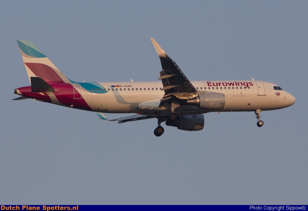 D-AIZU Airbus A320 Eurowings by Sippowitz