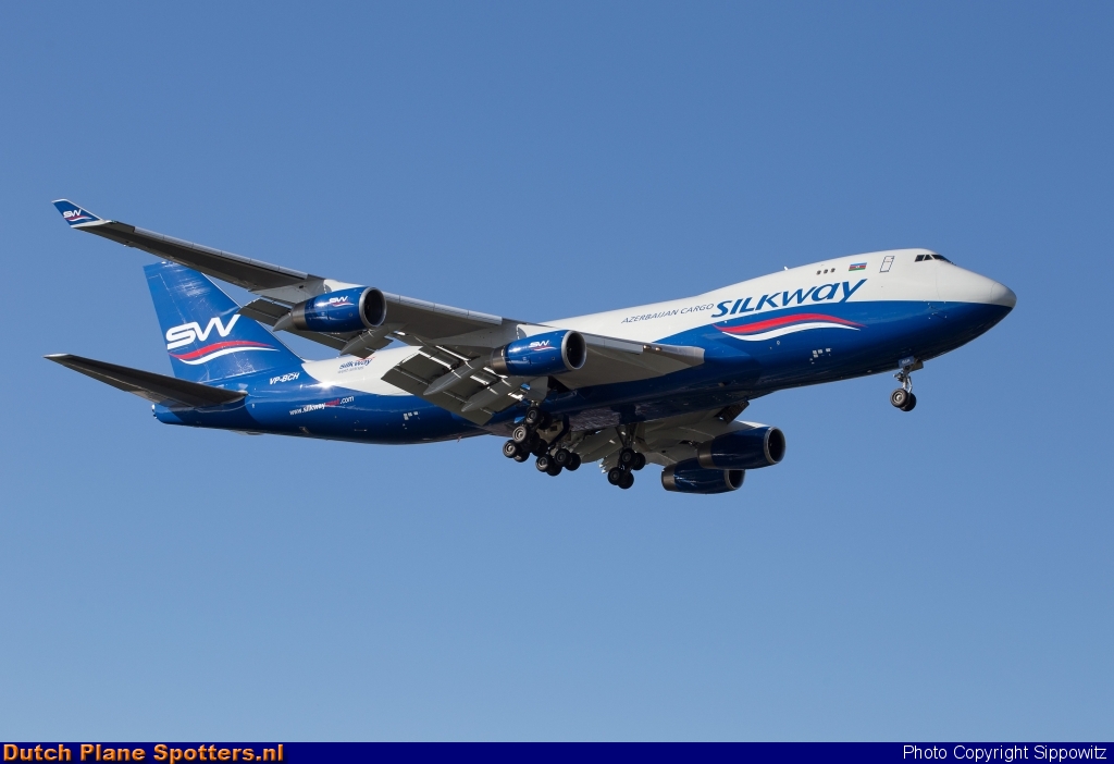 VP-BCH Boeing 747-400 Silk Way Airlines by Sippowitz