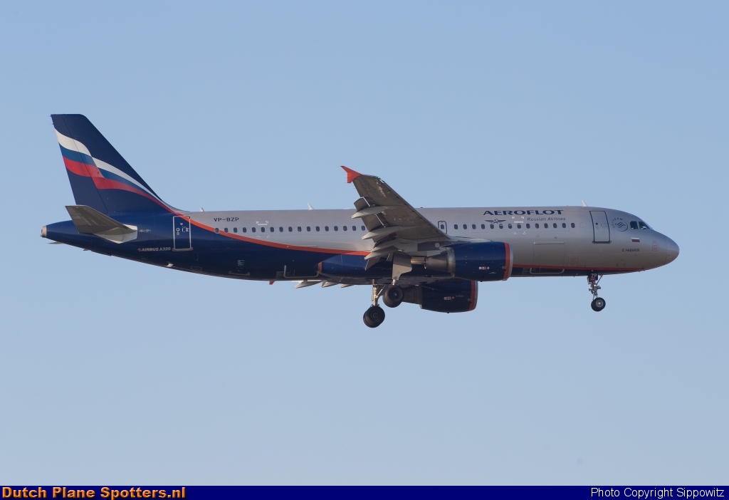 VP-BZP Airbus A320 Aeroflot - Russian Airlines by Sippowitz
