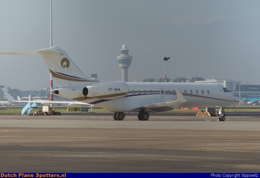 VT-DHA Bombardier BD-700 Global Express Reliance Industries by Sippowitz