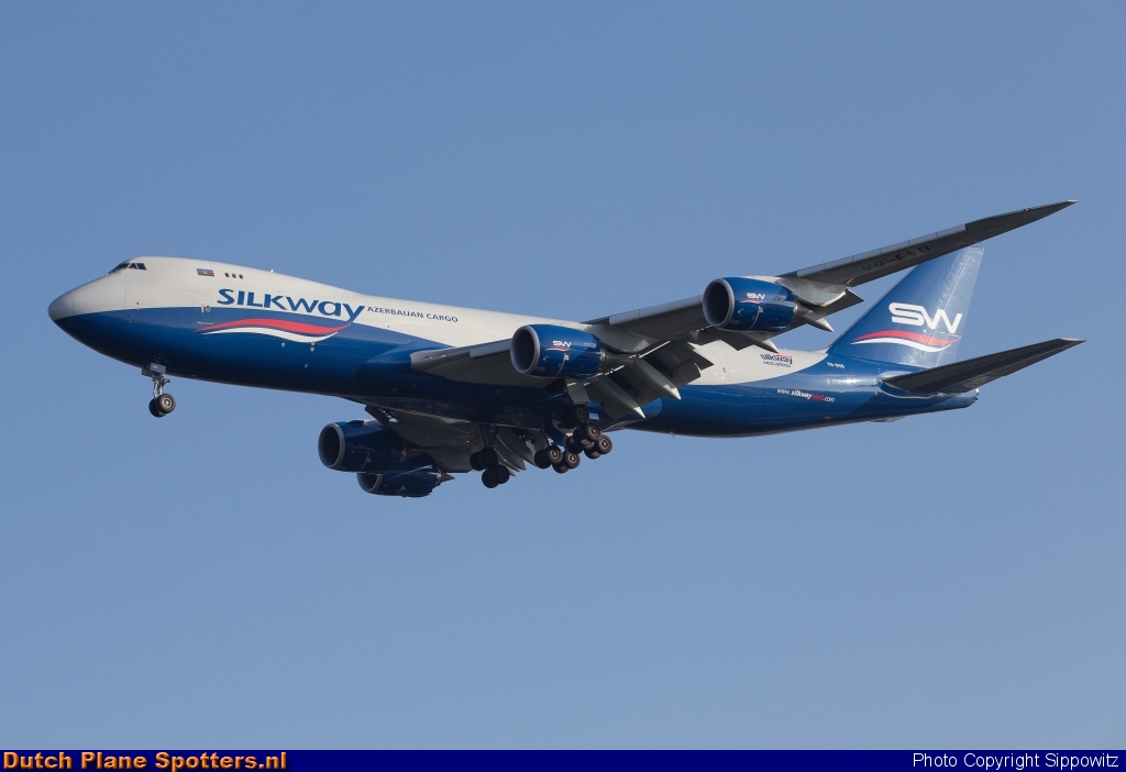 VQ-BVB Boeing 747-8 Silk Way Airlines by Sippowitz