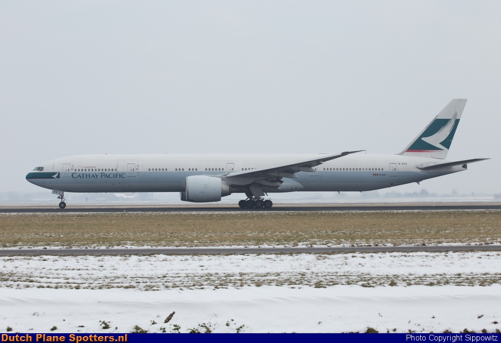 B-KPZ Boeing 777-300 Cathay Pacific by Sippowitz